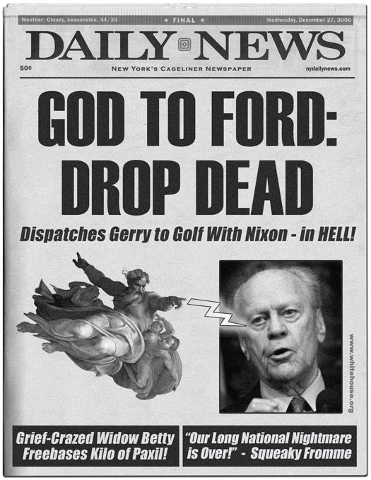 President gerald ford drop dead speech #9
